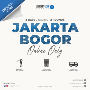 (Online Only) Jakarta Bogor 3 Days 2 Nights 2 Rounds - 4 Pax